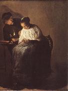 Judith leyster The proposal oil painting reproduction